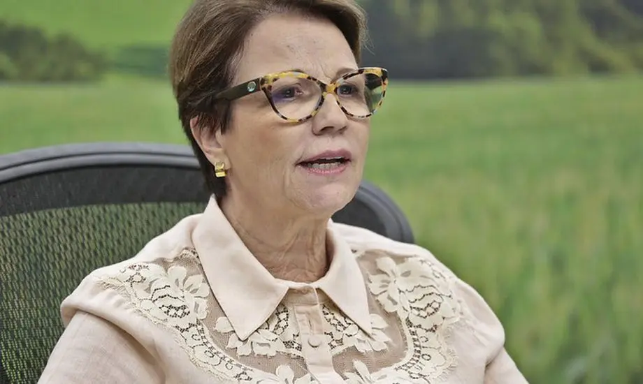 Tereza Cristina diz não haver convite para ser vice de Bolsonaro e segue pré-candidata ao Senado