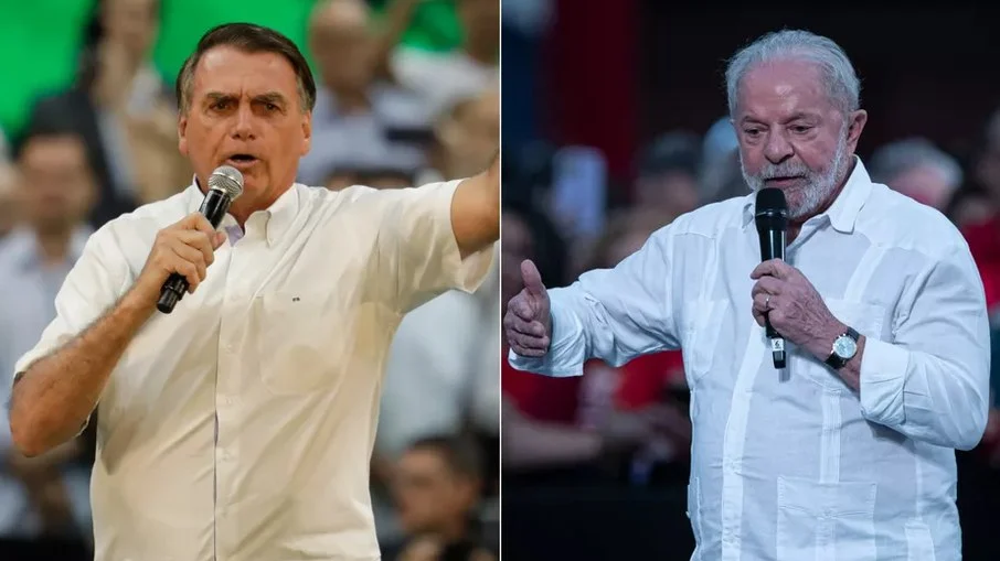 Ipec: Lula tem 50% dos votos válidos, contra 35% de Bolsonaro Ipec: Lula tem 50% dos votos válidos, contra 35% de Bolsonaro