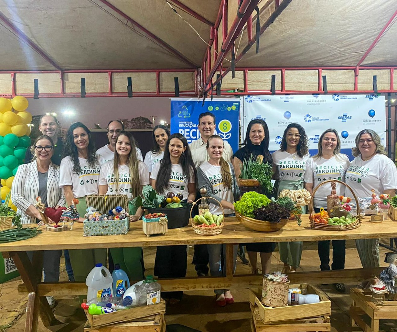 Em parceria com o Sebrae e Sicredi, Prefeitura lançou o Projeto Recicla Verdinho em Nova Alvorada do Sul