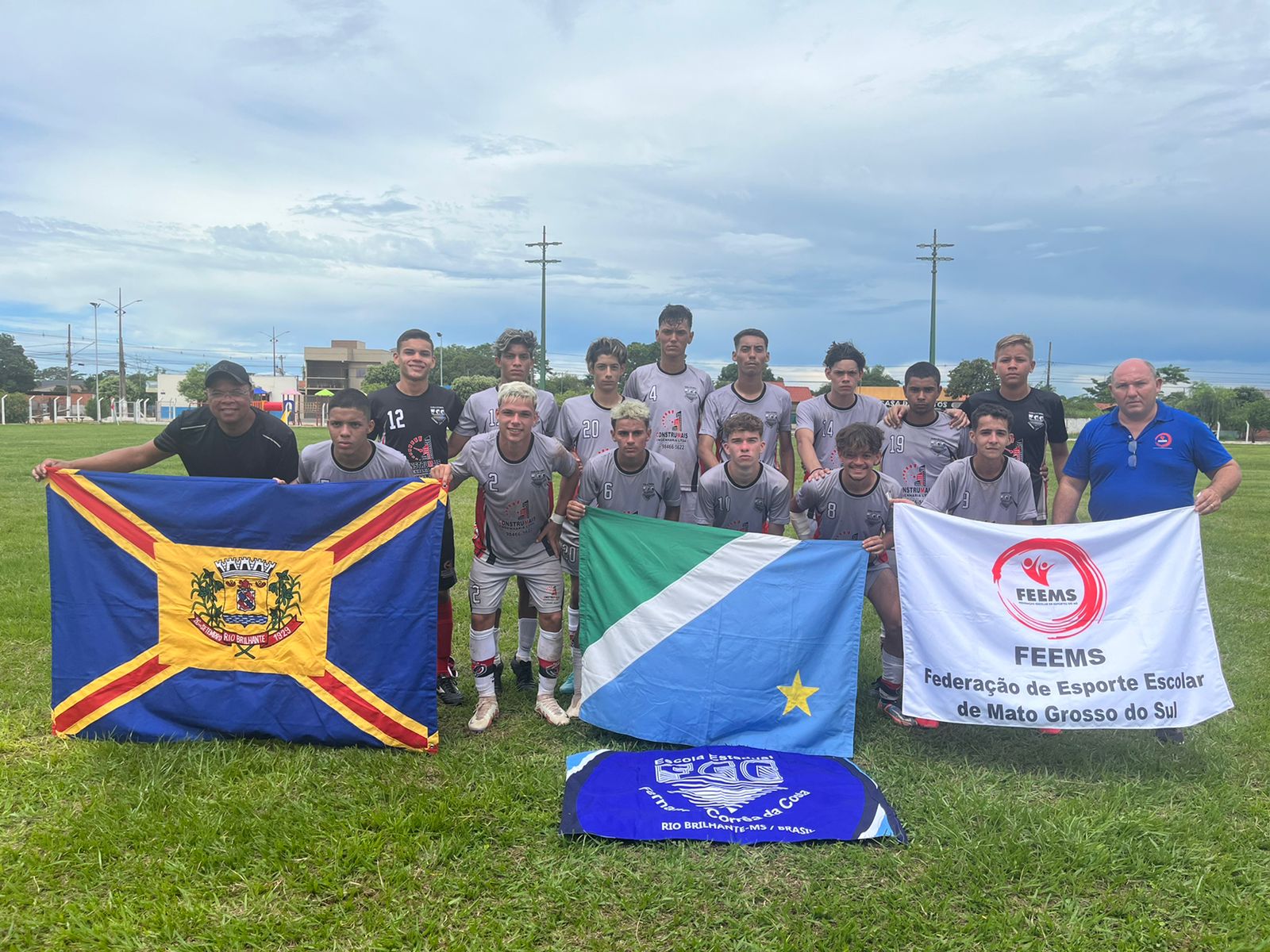 RIO BRILHANTE REPRESENTA MS NO BRASILEIRO DE FUTEBOL