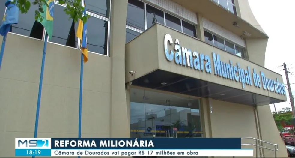 DOURADOS: CÂMARA SECRETA 2. REFORMA DE R$17 MILHÕES FAZ MP ABRIR INVESTIGAÇÃO
