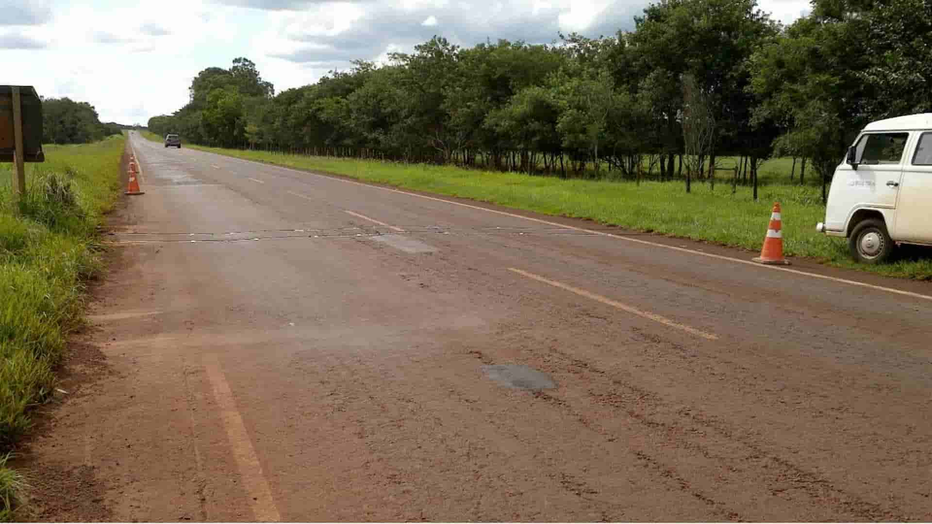 Recapeamento da MS-460, em Maracaju, vai custar R$ 22,4 milhões