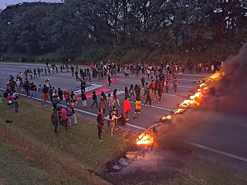 Justiça paulista proíbe protesto de indígenas contra marco temporal