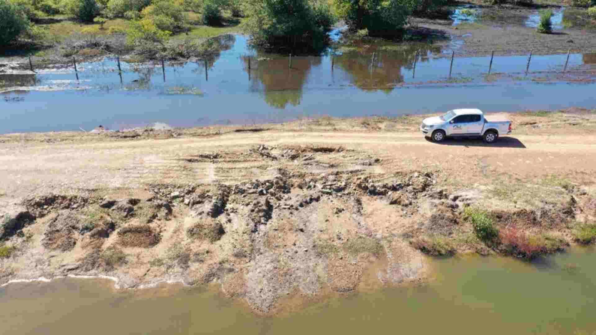 Obra polêmica de Patrola para abertura da MS-228 no Pantanal é prorrogada Obra polêmica de Patrola para abertura da MS-228 no Pantanal é prorrogada