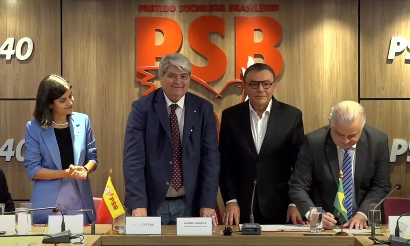 Datena se filia ao PSB e é cotado como vice de Tabata Amaral em 2024