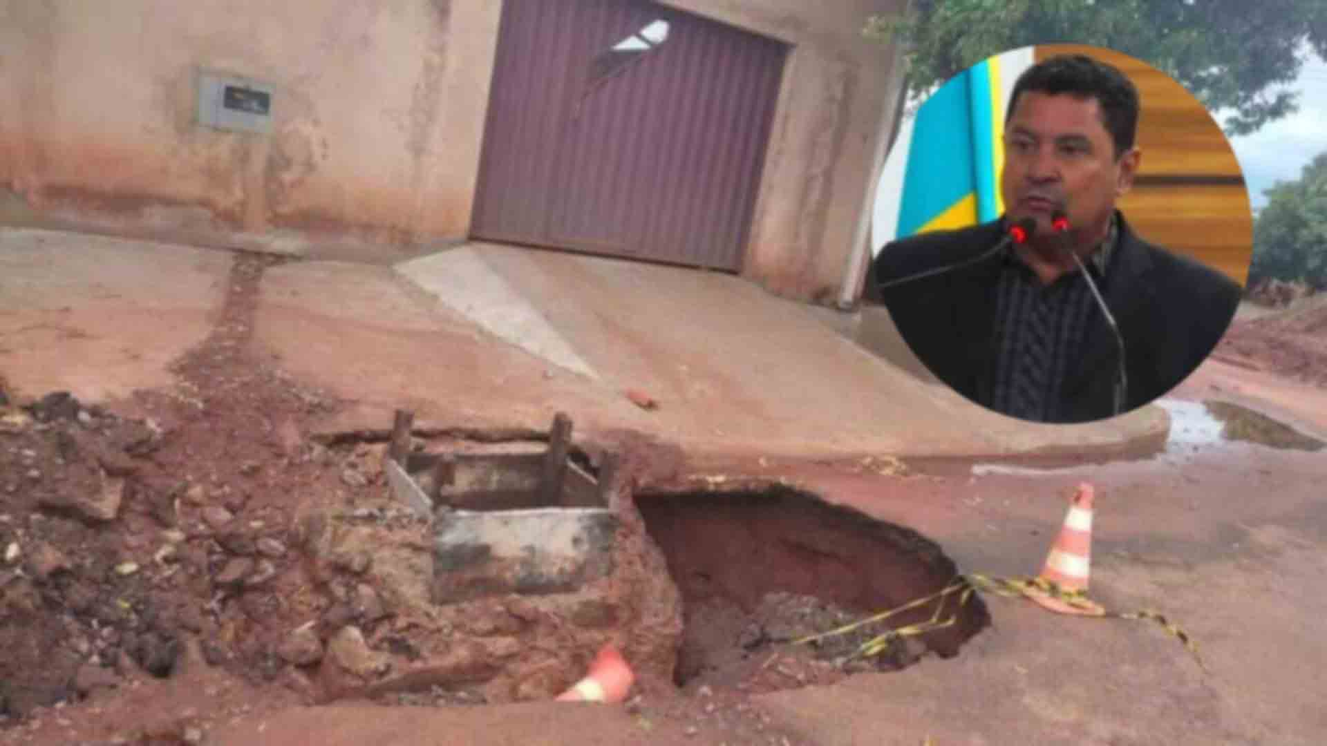 Vídeo: vereador de Nova Alvorada diz que motoristas caem em buracos porque não sabem dirigir Vídeo: vereador de Nova Alvorada diz que motoristas caem em buracos porque não sabem dirigir