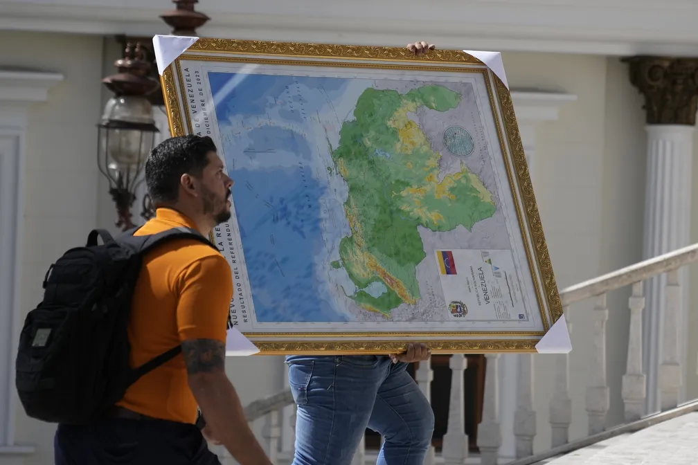 EUA anunciam manobras militares na Guiana após Venezuela aprovar anexação de Essequibo EUA anunciam manobras militares na Guiana após Venezuela aprovar anexação de Essequibo