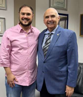 Doutor Leonardo Arruda se Reúne com Deputado Londres Machado para Discutir Projetos para Rio Brilhante