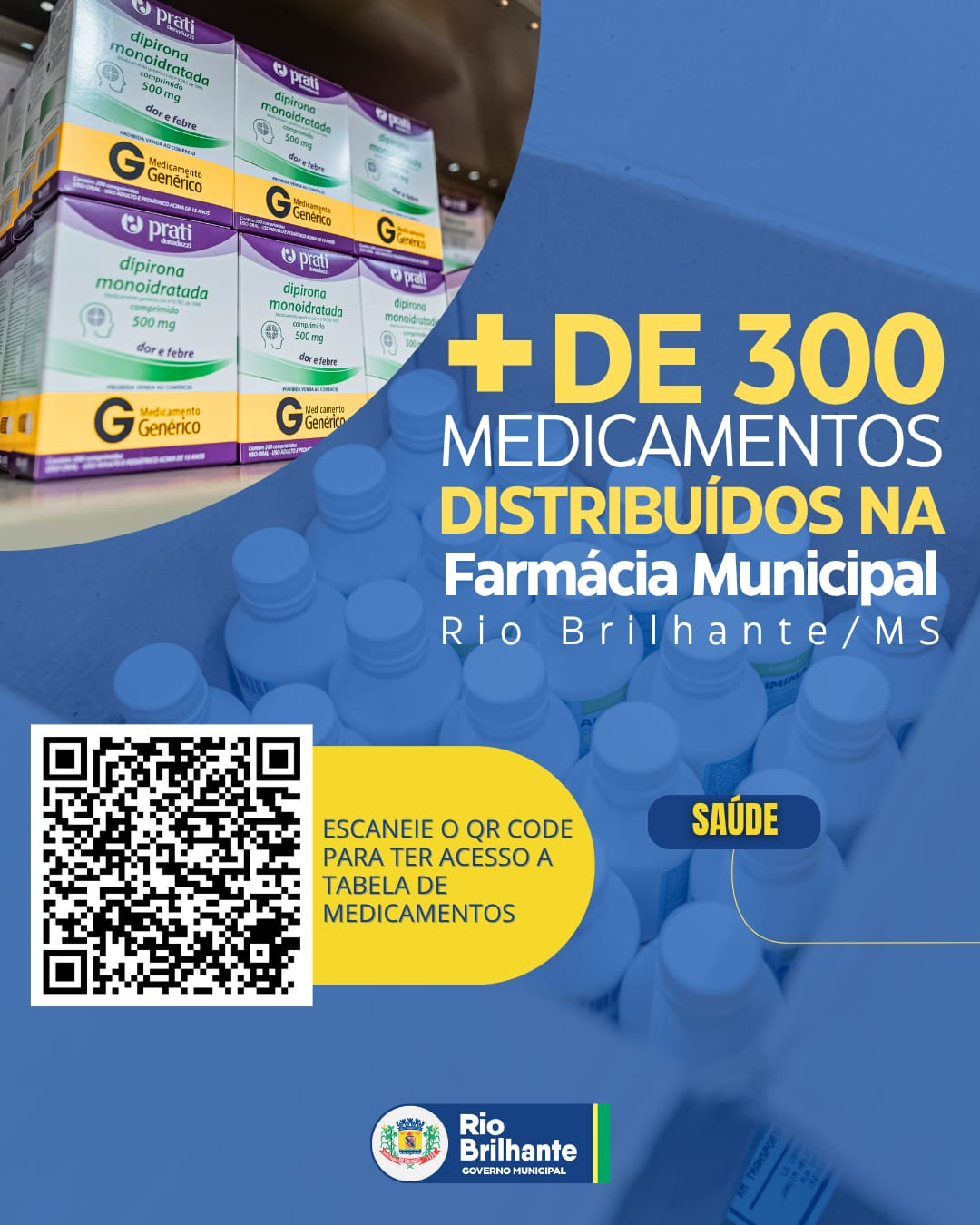 Gestão do prefeito Lucas distribui medicamentos para mais de 10 mil pacientes ao mês
