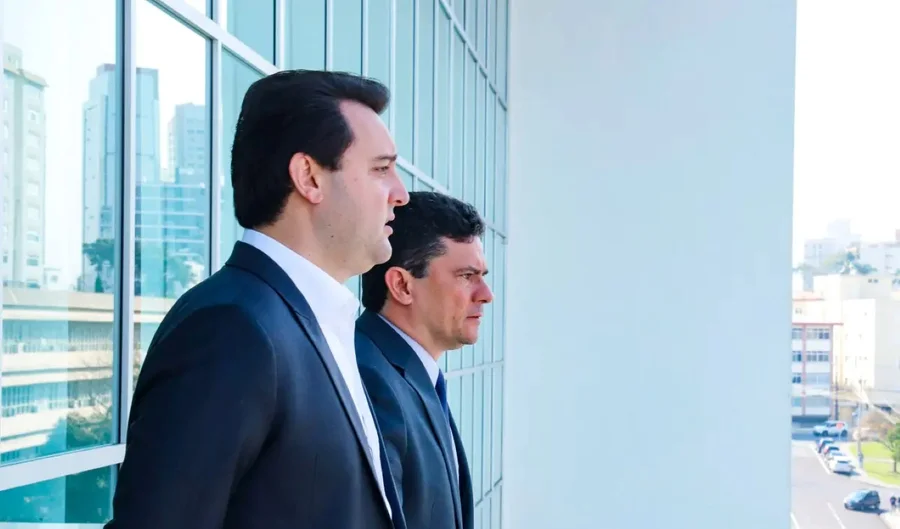 Moro procurou Ratinho Jr. em busca de apoio para governo do Paraná