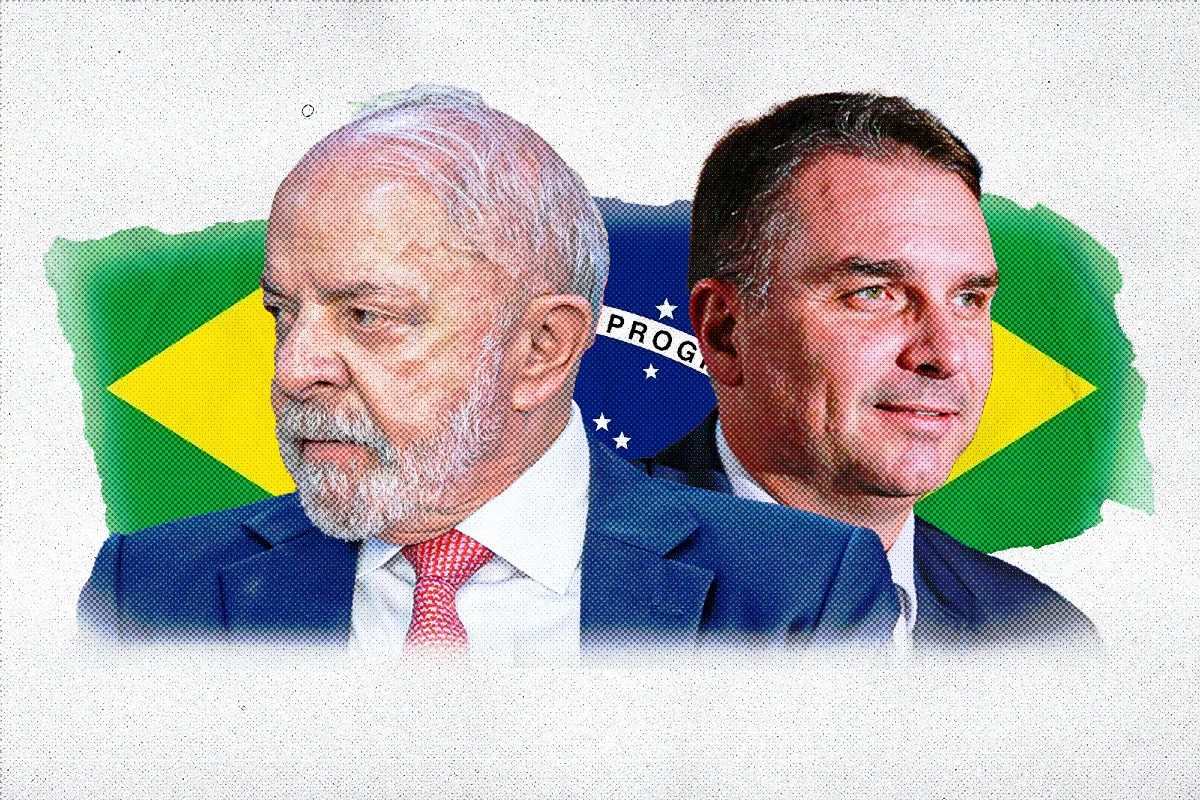 AtlasIntel: Lula tem 49,2% contra 42,9% de Flávio Bolsonaro no 2º turno